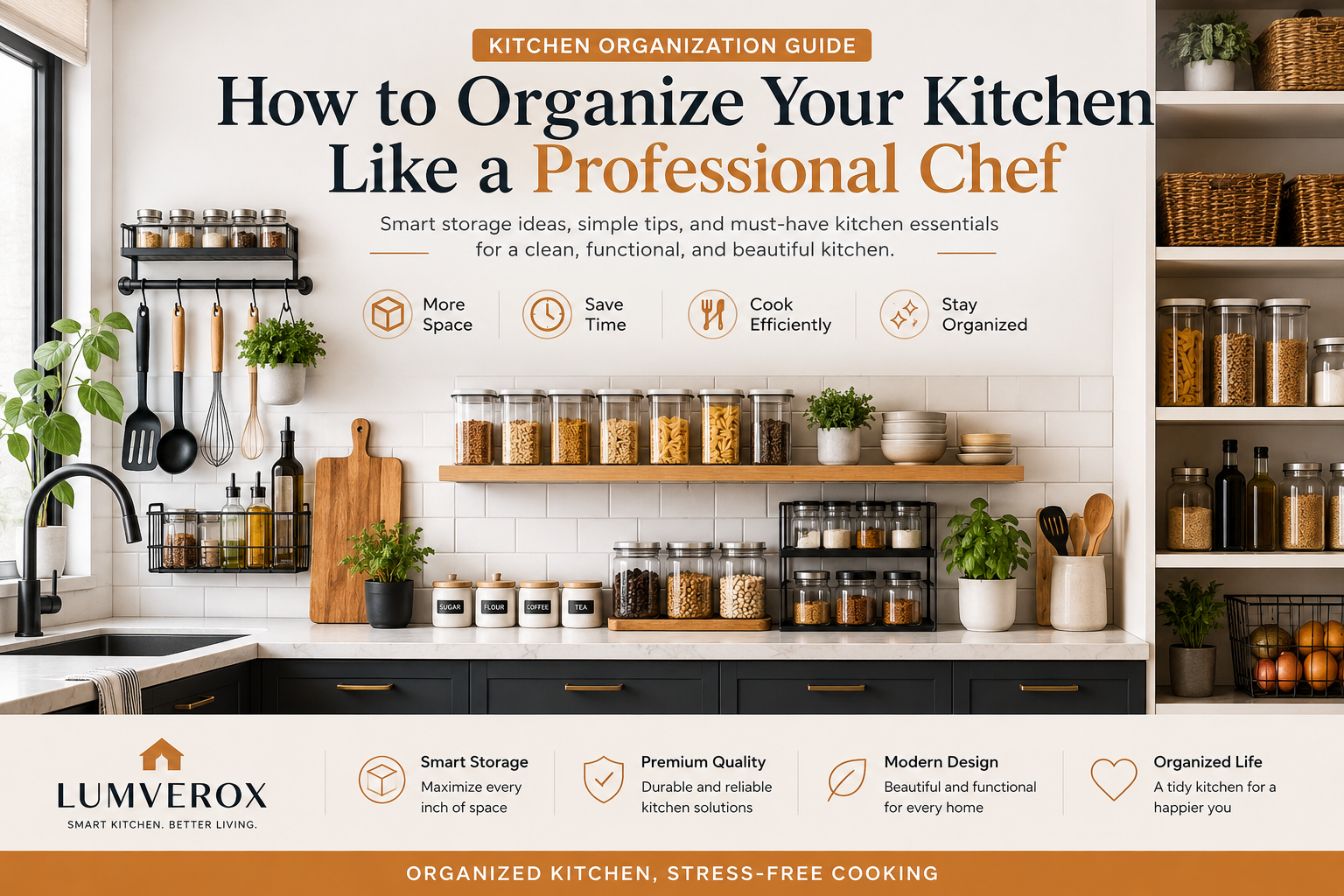 How to Organize Your Kitchen Like a Professional Chef