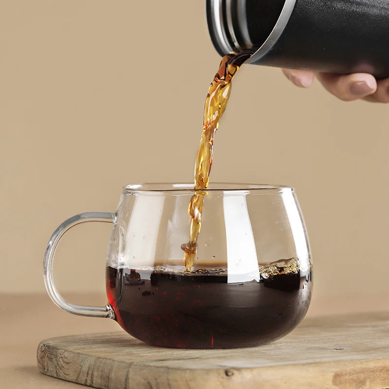 304 Stainless Steel Reusable Pour Over Coffee Dripper Filter Set